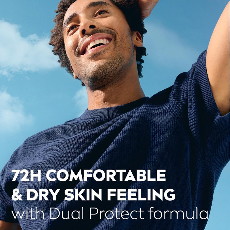 NIVEA MEN Dry Impact Anti-Perspirant Deodorant, 3x50ml, 48H Protection - Image 5